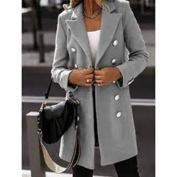 Fashion Winter Women Lapel Trench Coat